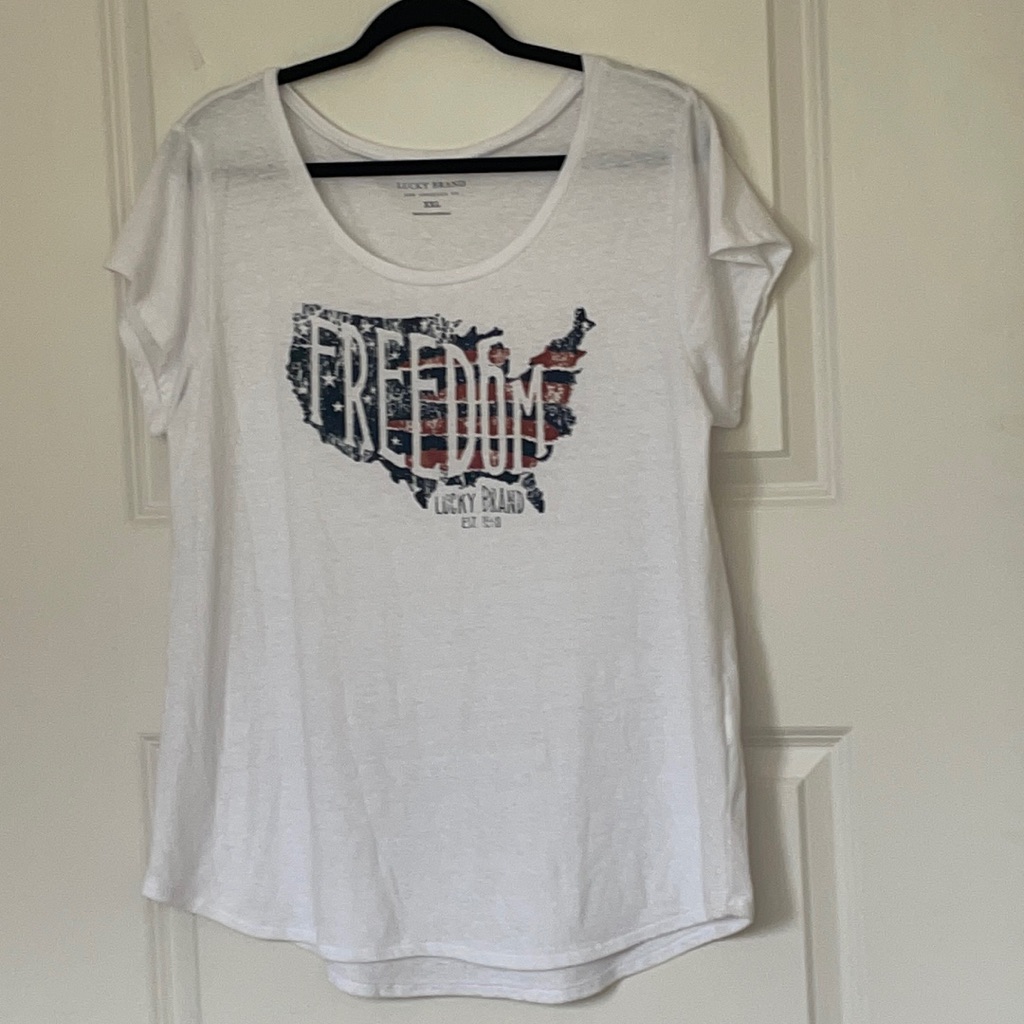 Lucky Brand Freedom Tee 2xl